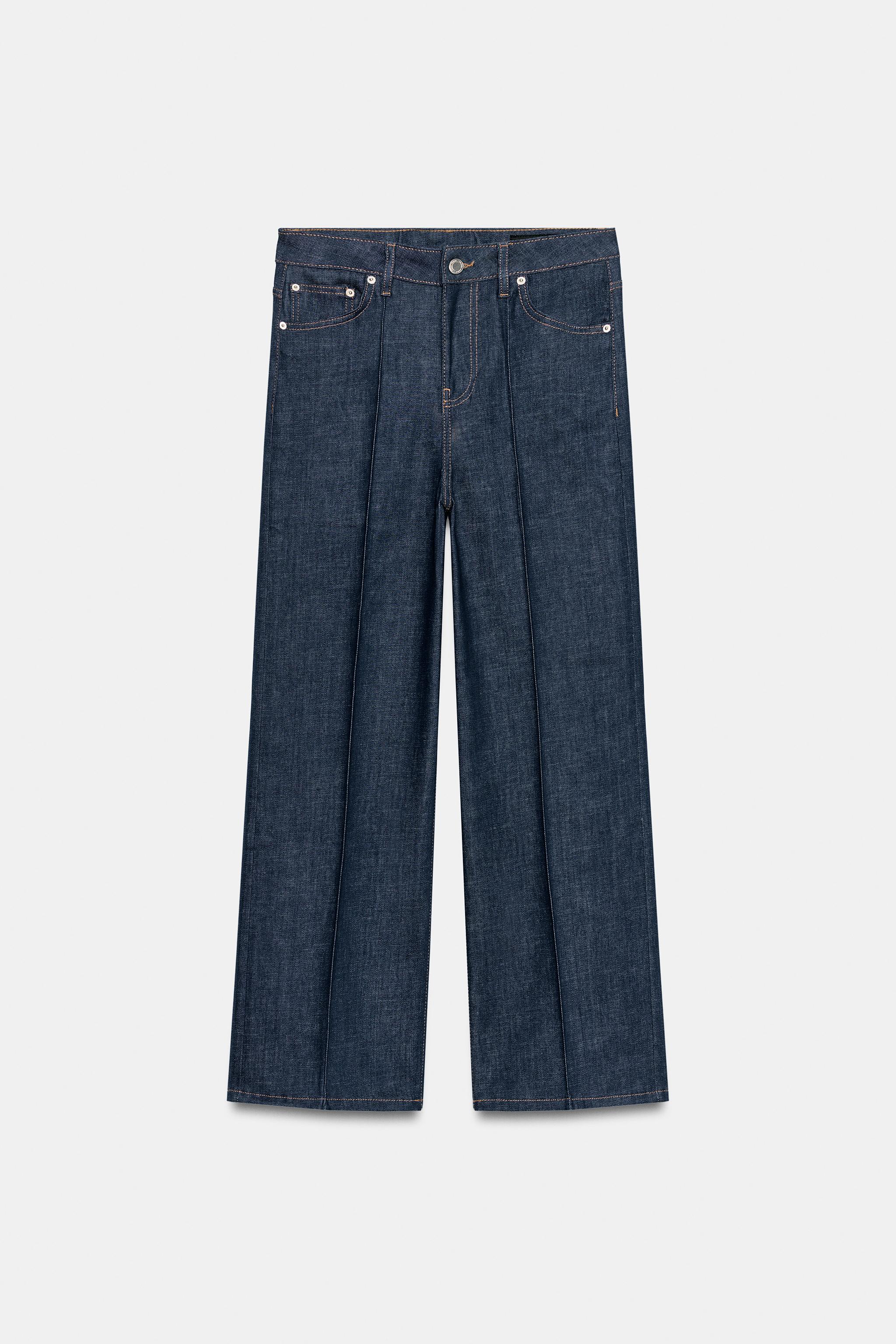 ZW COLLECTION WIDE LEG HIGH-RISE JEANS
